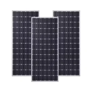 Monocrystalline solar panels